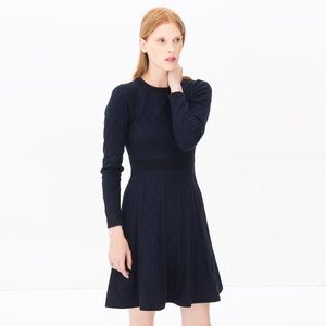 Sandro Longsleeve Knit Dress NWT